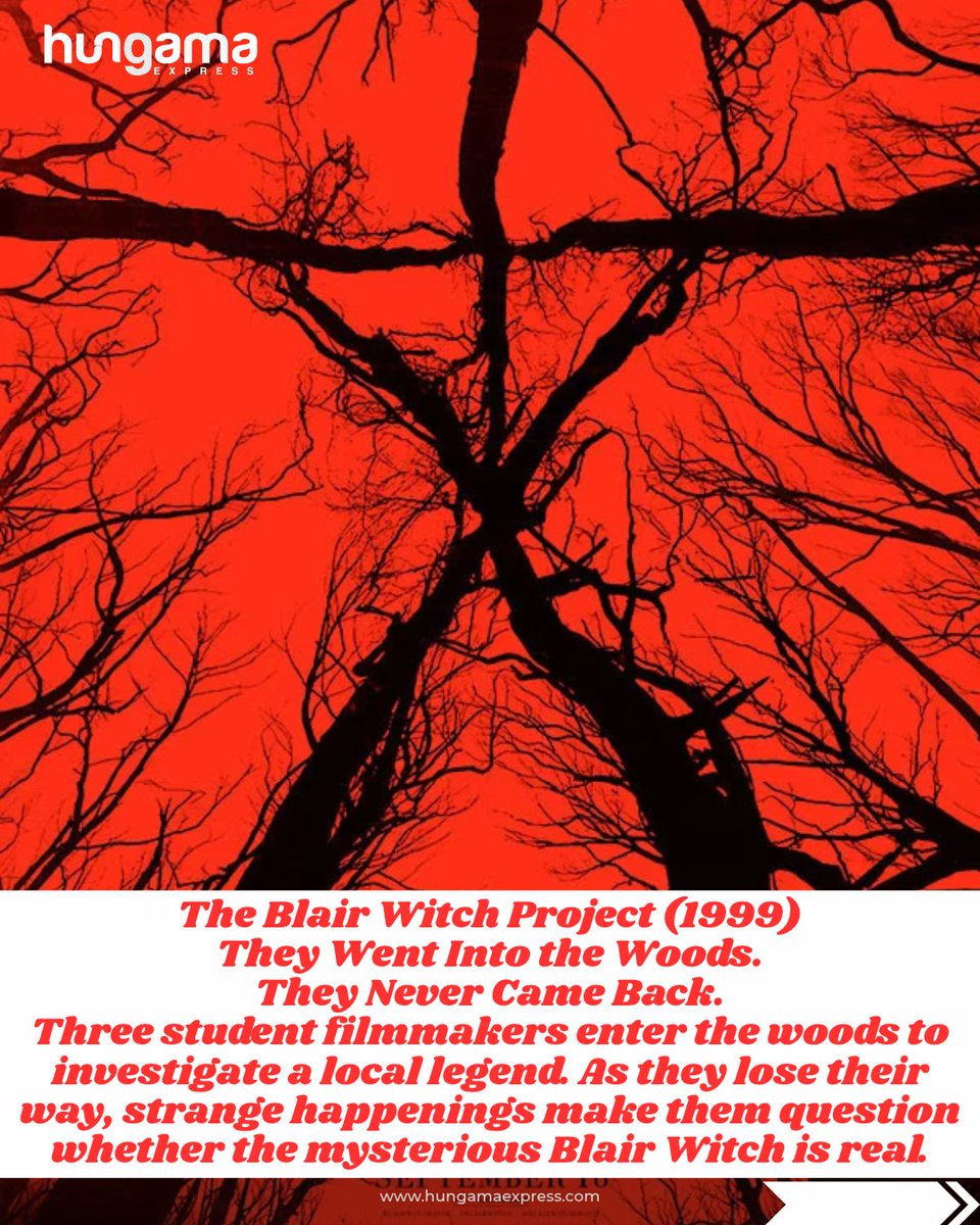 HungamaExpress's tweet photo. Ready for a horror marathon? From haunted houses to sinister secrets, these 5 films on HBO Max will give you chills! Which one are you watching first?
#HorrorMovies #HBOMax #ScaryMovies #MovieNight #HungamaExpress https://t.co/c19VmpBOMG