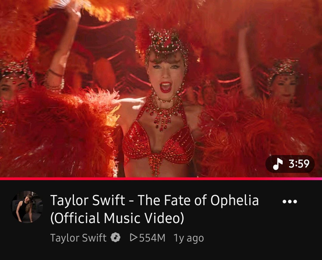 fraudrigo_'s tweet photo. Youtube isn't dead. Olivia Rodrigo is just hitless. https://t.co/mHt3RildoM