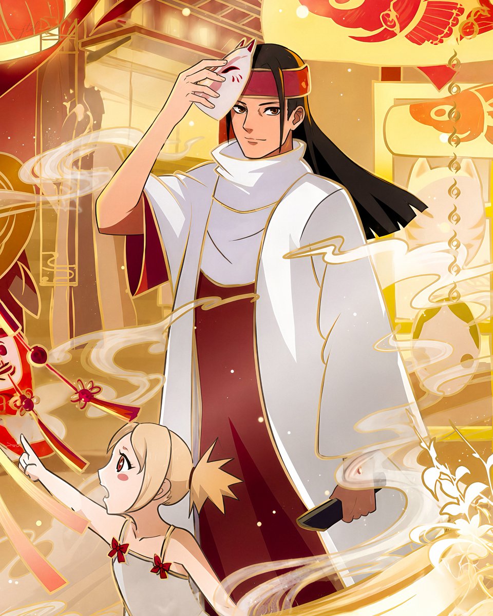 hatakesenjus's tweet photo. happy birthday to the first hokage, the god of shinobi with cells that launched villains and more than a thousand zetsu clones; and most importantly and probably his favorite title, tsunade's grandpa hashirama! 🥳🎉🎰

#千手柱間誕生祭2026 https://t.co/9vDPt862FA