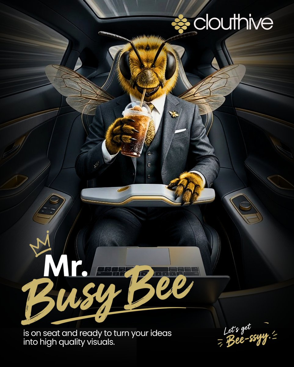 CloutHiveAi's tweet photo. LET'S GET BEE-SSYY!  🐝

https://t.co/FfuG6dduqs https://t.co/xK7jN30avS