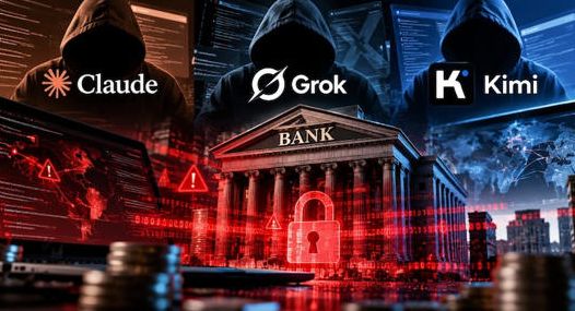 japi999's tweet photo. "#AI agents powered by Claude, Grok, Kimi allegedly target 400 banks in Latin America"

https://t.co/V3wW6HXI8I #cybersecurity https://t.co/Xd9JSAUvKj