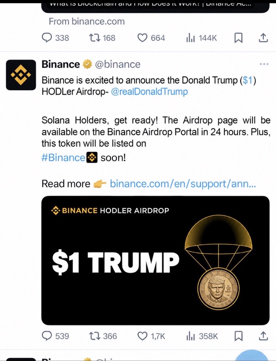 Kartalgundogdu's tweet photo. 🚨 JUST IN 🚨 

Donald Trump has just confirmed the presale for his Coin " 1 DOLLAR TRUMP " $1 

Early Presale buyers will make millions.

🌎Official Presale: https://t.co/b4k9RtAm9i
📯Telegram: https://t.co/uHF8T2F2Hp

I told you to buy $TRUMP before it did a 100x and i will do it again.

Still not following me? you'll regret