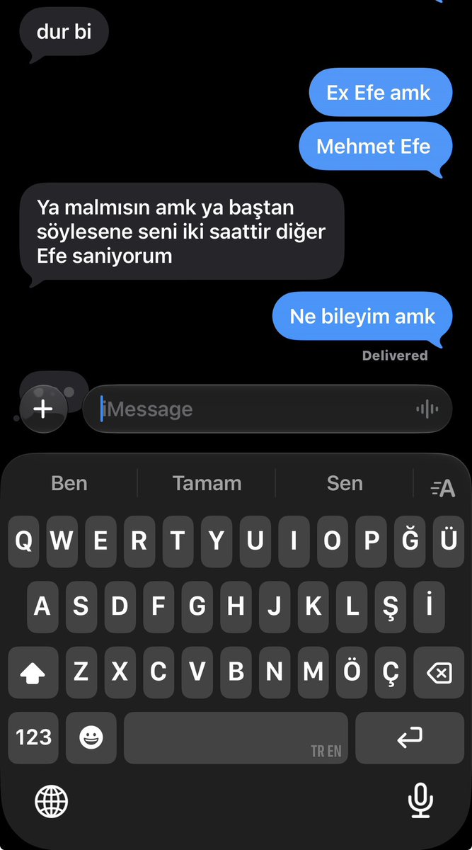 goldwingef's tweet photo. Ex arkadaşına diye bana yazmış inandık mı https://t.co/ILAVHX6myU