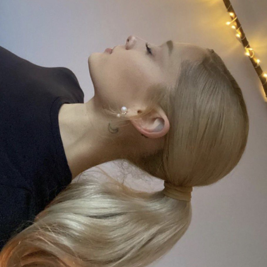 nickksunshine's tweet photo. c’è una sola certezza nella vita: ariana che ogni anno a fine ottobre cambia capelli https://t.co/wNOQIbQLnW
