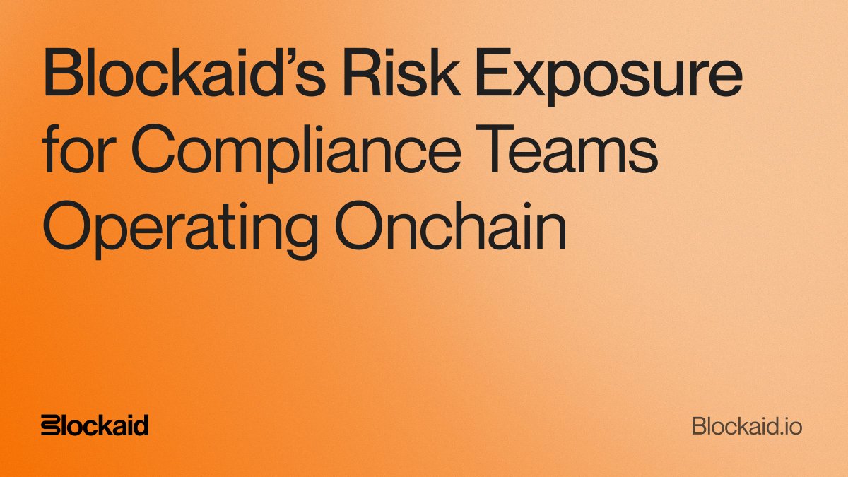 blockaid_'s tweet photo. Attackers moved over $1 billion in flash loans through one of the largest lending protocols to manipulate Balancer and extract $250K.

Illicit funds moving through the same markets expose traditional institutions to AML and sanctions risk.

Blockaid’s Risk Exposure gives compliance teams operating onchain real-time visibility into illicit fund flows and the understanding they need to stay compliant.

Read more: https://t.co/unuInGGH6G
