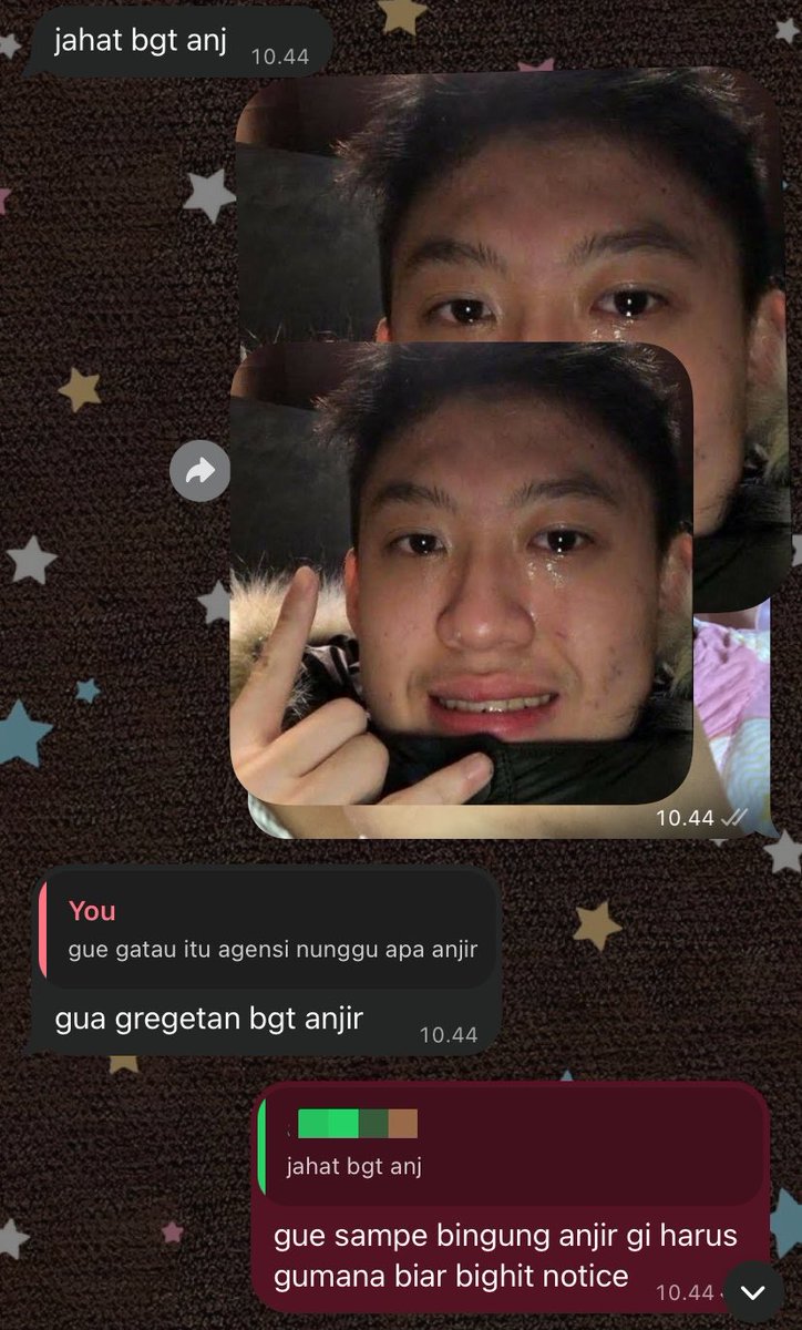 narcisvalley's tweet photo. sayang banget sama sahabat ku, walopun aku dateng2 nangis tanpa ngasih konteks, tapi dia tetep ngerespon🥹❤️ https://t.co/yseg4BUegt