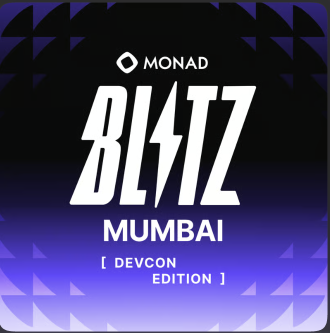 saishh_k's tweet photo. Loaded week ahead ⚡

Selected for @monad Blitz Mumbai Devcon Edition 🟣

A full week of hacking, conferences, pitching, and building with incredible people. Let’s see what we cook 👀

https://t.co/hXNLd7Uu2O https://t.co/Ll70cuWdtC