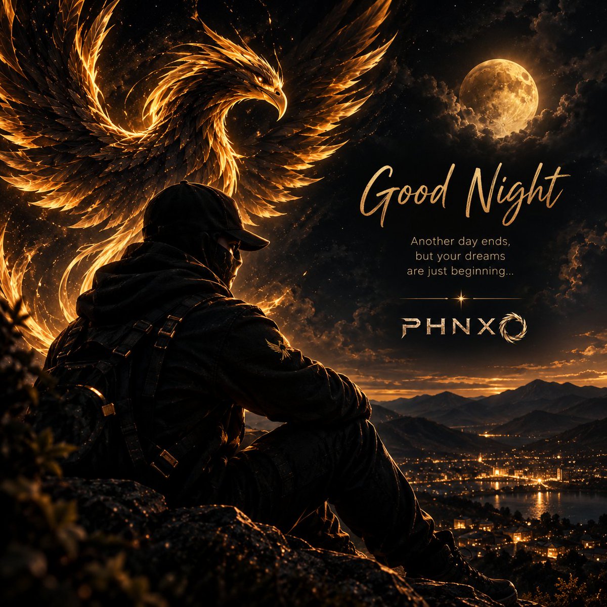 PHNXO's tweet photo. The night is for recharging, not giving up. 🖤🔥

GN MY FRIENDS https://t.co/admEkBFXxw