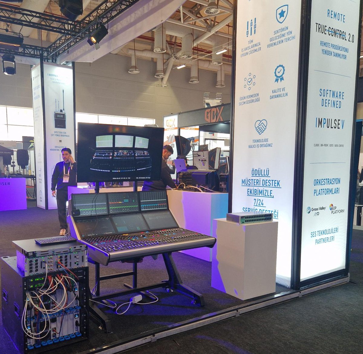 calrecaudio's tweet photo. Live from #BroadcastEX Turkey 2026 in Istanbul! πΉπ·
Join #Calrec and our Turkish partner @asimetriksesis on stand B134 to see Argo S, Argo M, Type R, Type RT and Apex M6, plus True Control 2.0 in action.
Meet Graham Murray and explore the future of flexible #BroadcastAudio. https://t.co/vGSt9mXeCy