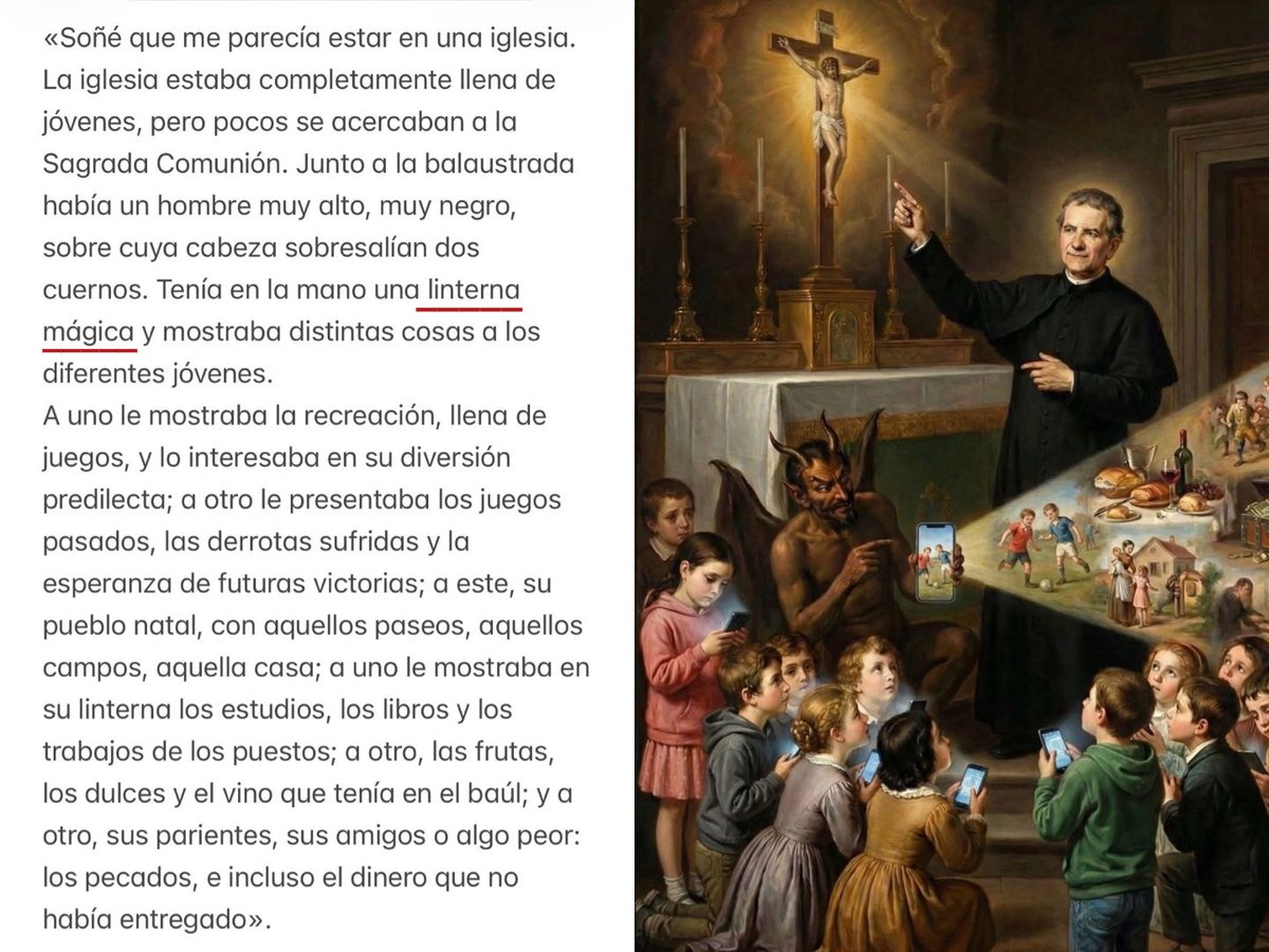 chadpostolico's tweet photo. El escalofriante sueño de San Juan Bosco: https://t.co/CGTdWWYbml