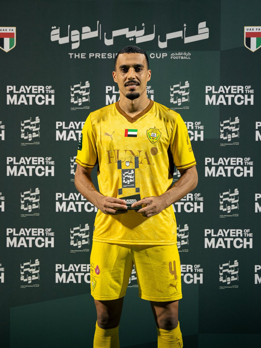 AlWaslSC's tweet photo. رجل المباراة.. سفيان بوفتيني ⭐️🔥

🏆 #كأس_رئيس_الدولة
🟡 #الوصل | #ALWASL https://t.co/sqAOv70TEr