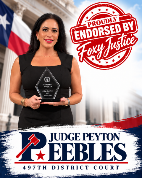 PeeblesFor497's tweet photo. Honored to earn the endorsement of my friend Sylvia Escobedo! https://t.co/hn3w9LKYsL