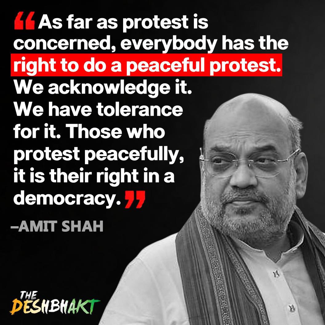 TheDeshBhakt's tweet photo. Or as Idi Amin would’ve put it-
“Everyone has the right to do a peaceful protest, but I cannot guarantee rights or peace after the protest”
#HBDayAmitShah https://t.co/W6OWCa2BWi
