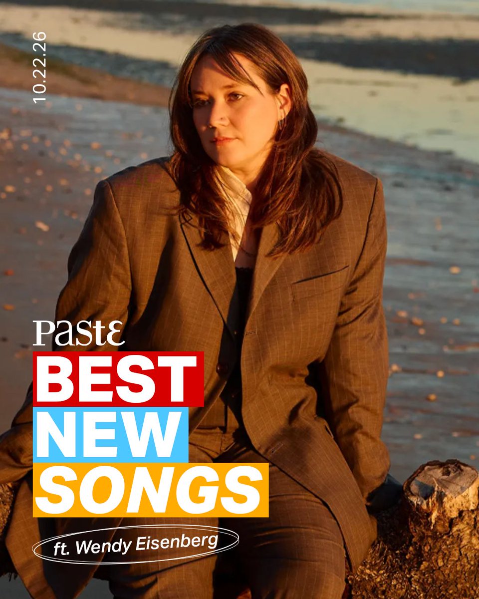 PasteMagazine's tweet photo. Wendy Eisenberg stretches one of their best songs into a 37-minute time warp, Holy Palmers’ Kiss wades through pop’s fragile abyss, and Olivia Rodrigo teams up with Chappell Roan on a blockbuster remix in this week’s Best New Songs roundup.

LISTEN: https://t.co/4foug0MWFq https://t.co/xg6zB9O8W8