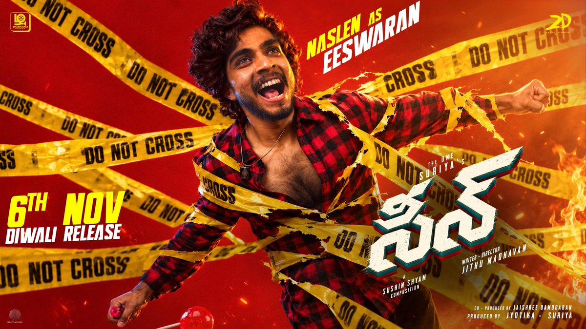 TodayBoxOffice's tweet photo. The talented #Naslen is Eswaran in #SCENE &amp; here's his glimpse ⚡

https://t.co/QgzpOS0goH

Worldwide In cinemas from November 6! #DiwaliRelease https://t.co/1Um2io4ZwW