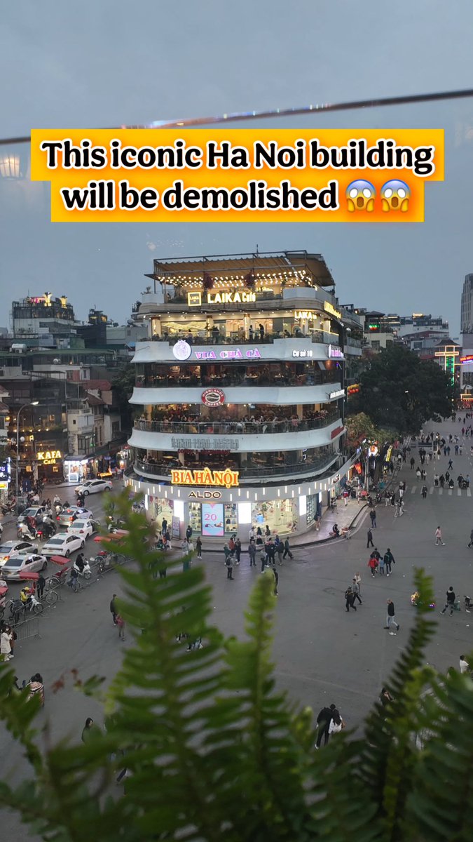 victorulisesgod's tweet photo. Hà Nội was the final stop on our Vietnam trip. After two days exploring, this iconic landmark still stands out. We captured this view from a café across the street, and I’ll miss it if I ever return. https://t.co/oDtiKfPm1F