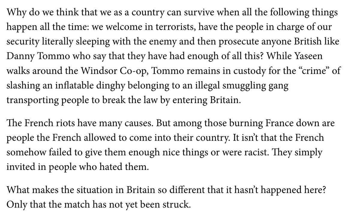 BucketsOf_Rain's tweet photo. Cold, grim honesty from Douglas Murray. I find it impossible to contain my loathing of the people who brought us here. I can't excuse them via whatever the latest excuse is: the parties got it wrong, or didn't notice, or it was someone else's fault  https://t.co/sFH30jVxYJ https://t.co/5cnR2Oce80