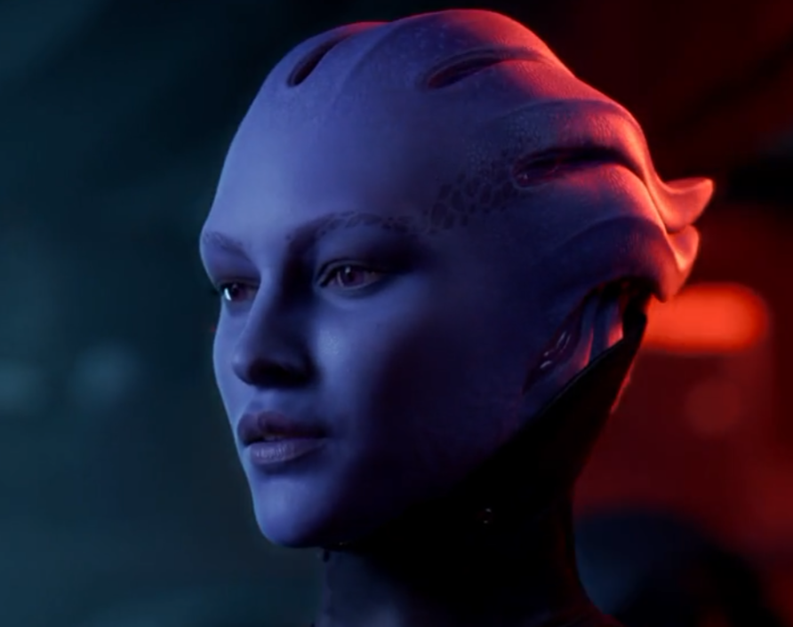 Cyael's tweet photo. No one needed to see it to know you'd make Asari look like a Man. Biowares Death Deserved. Shove it up your ass. Get Woke Go Broke. https://t.co/fC78MEWwfc
