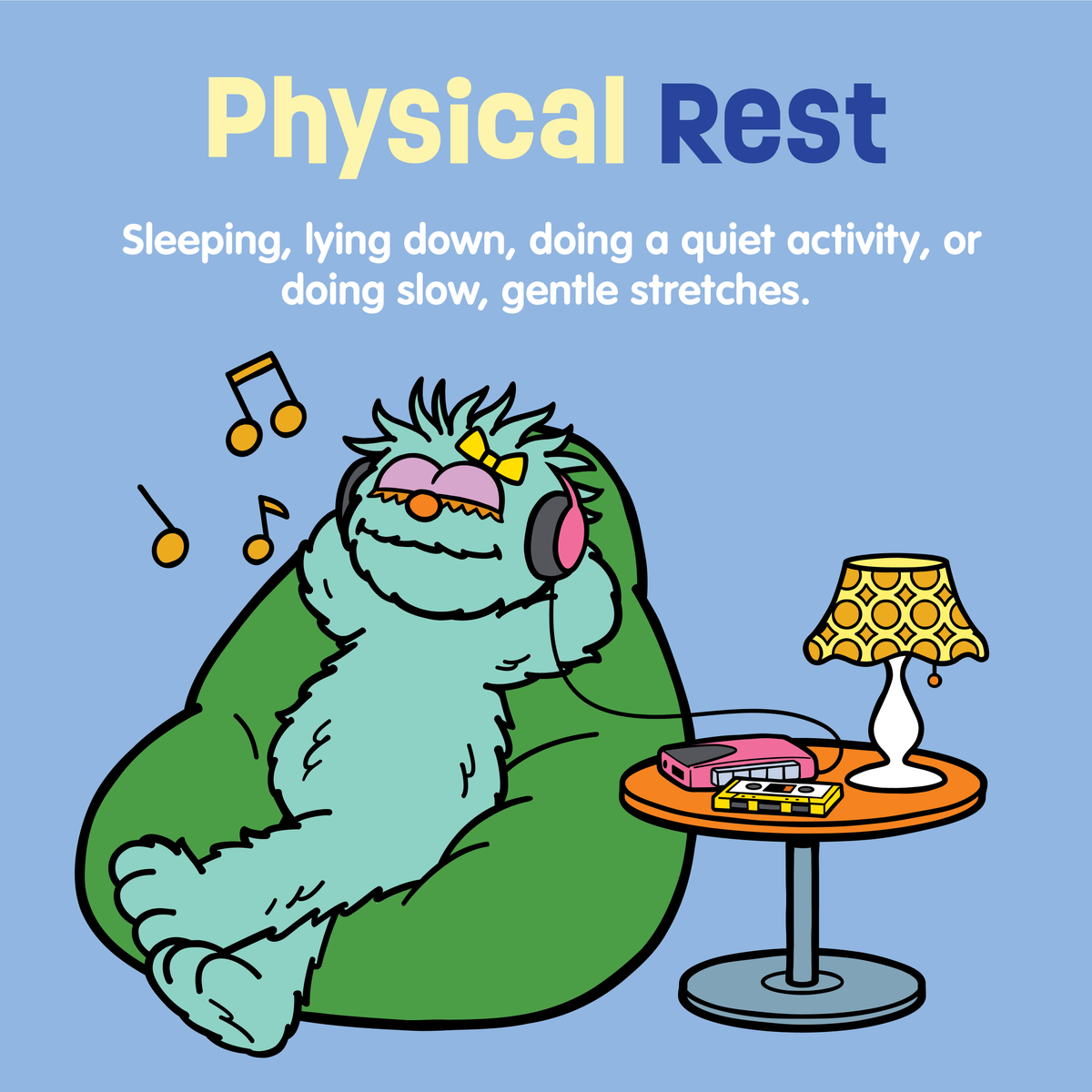 sesamestreet's tweet photo. Rest is about more than just closing our eyes for a good night’s sleep! Explore our Healthy Habits resources to learn more about the different kinds of rest, and other tips to help little ones thrive as they grow: https://t.co/W8xX2YknfQ #AbbottHealthyHabits https://t.co/eB3NOe5baY