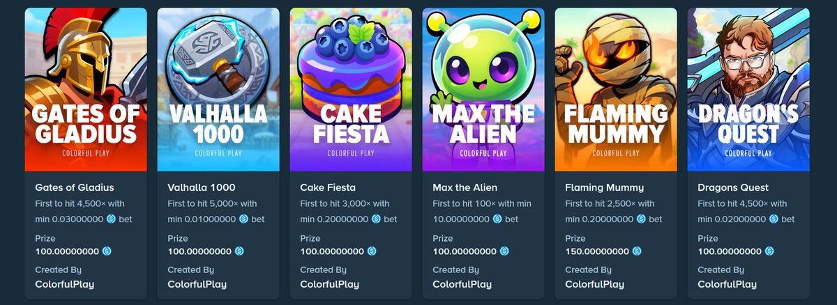 Colorful_Play's tweet photo. Fresh set of Challenges is live 🍀 https://t.co/cUp4hPkTGr