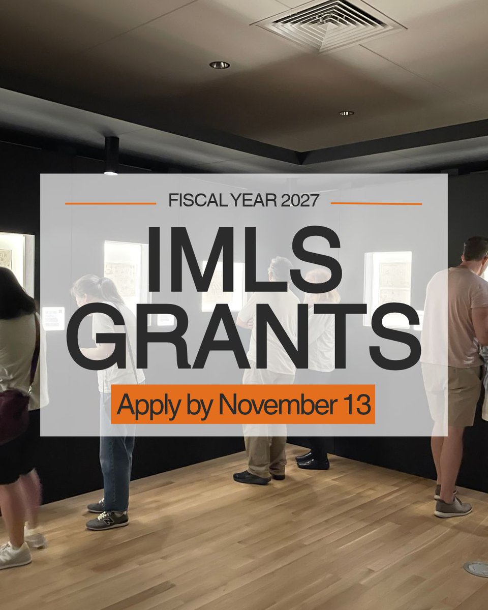US_IMLS's tweet photo. Ready to turn your ideas into impact? 

If your institution has a project that will benefit your community, support collections care and access, or expand learning opportunities, explore IMLS funding opportunities. Applications are due November 13th. 

Photo: Courtesy of @DCPL. Guests view original works from Leonardo Da Vinci’s Codex Atlanticus in Imagining the Future: Leonardo Da Vinci: The Mind of an Italian Genius presented by Confindustria, in partnership with Biblioteca Ambrosiana and under the patronage of the Embassy of Italy in Washington D.C. and the Italian Cultural Institute of Washington D.C. at the Martin Luther King Jr. Memorial Library. Photo by DC Public Library, 2023.