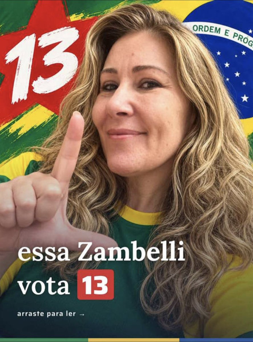 eixopolitico's tweet photo. 🇧🇷 Paula Zambelli, advogada e irmã da ex-deputada bolsonarista Carla Zambelli, declara voto em Lula. https://t.co/thvtzXDRRk