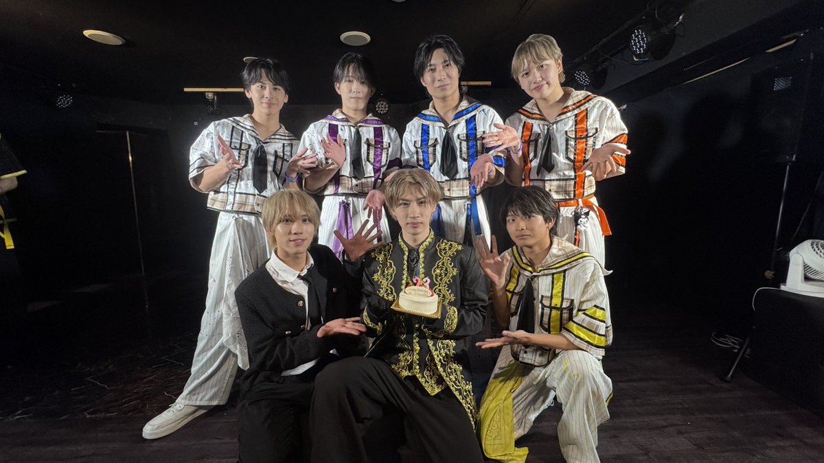 Haruto_salt1's tweet photo. 本日もありがとうございました！
改めて蒼一郎さんお誕生日おめでとうございます！🎉🎉
最高の一年にしてください！
漢字間違えちゃってごめんなさい😇 https://t.co/PjOWBC6LcQ