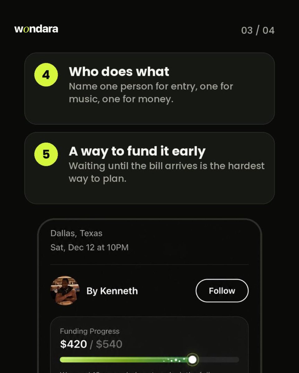 Wondaraapp's tweet photo. Planning your first event? Here are 5 things almost everyone forgets. Save this for later.

Which one have you missed before? Tell us in the comments.

#wondara #events https://t.co/g4rvFZx3R9