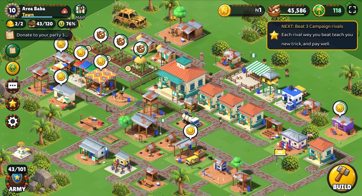 playareafada's tweet photo. Night tip: see all those ₦ bubbles? Collect them before you sleep.

Raiders fit carry 50% of uncollected Mama Put money, but only 15% of wetin dey your Bank.

Tap, tap, then sleep well 😴 #AreaFada https://t.co/51BfGpJBSP