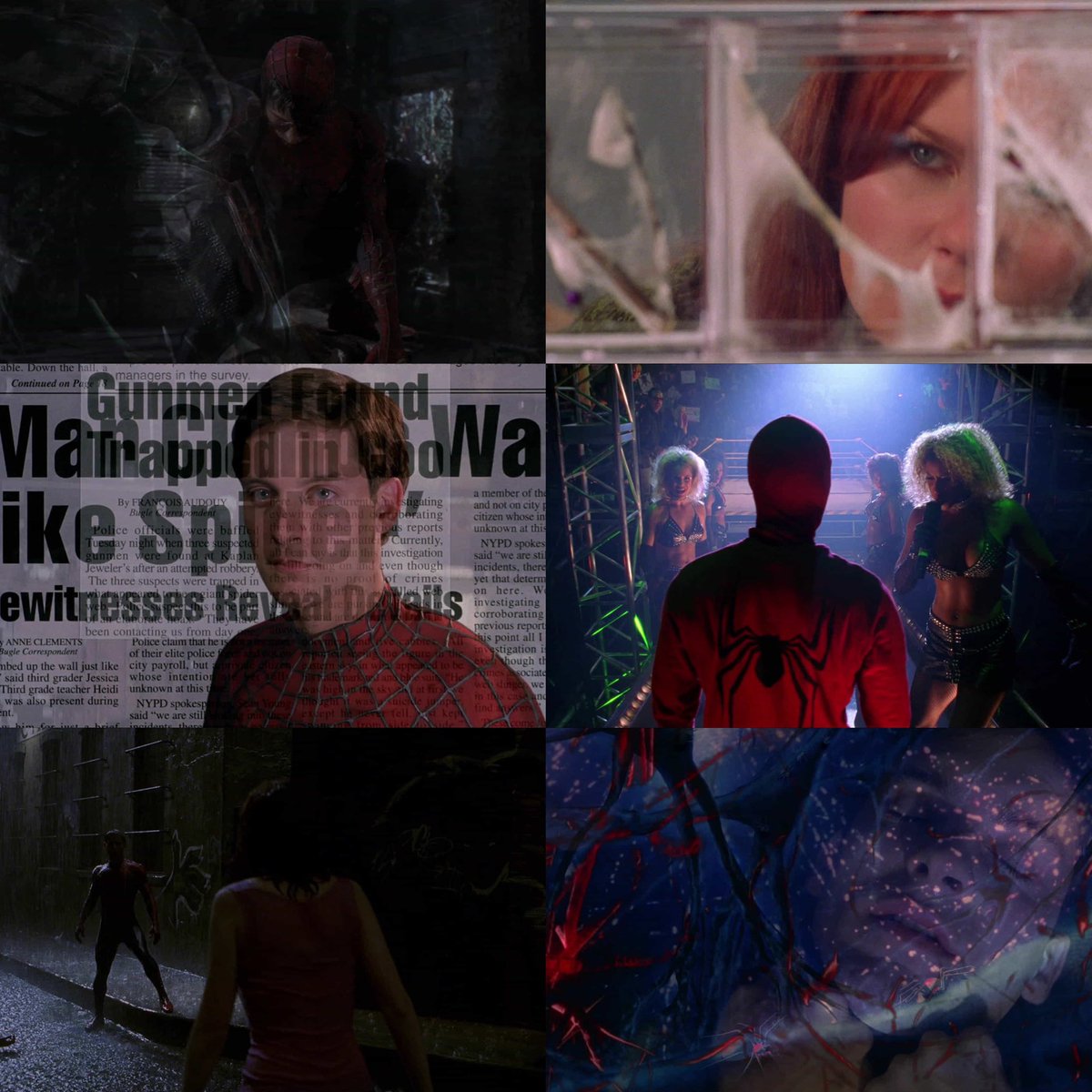 mandevil23edits's tweet photo. the visuals of spider-man (2002) https://t.co/FQmPYDjBtG