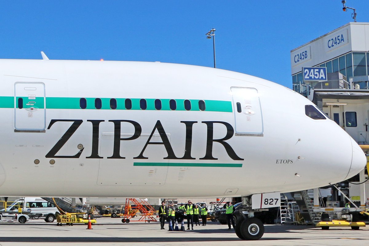 MCO's tweet photo. The connection between Orlando and Tokyo is taking off once again! 🇯🇵 We're happy to welcome back @ZIPAIRTokyo's nonstop service to/from Tokyo (NRT). https://t.co/nsbYfs70XU