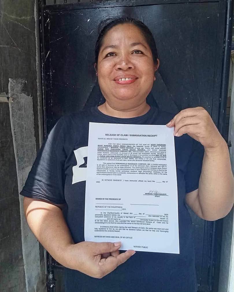 eerdememre's tweet photo. 2 minor accident claims approved for Myrasol T. Balquin! Total claims: ₱16, 140. Hindi natin alam kung kailan darating ang aksidente, pero mahalagang may proteksyon at financial support kapag kailangan. Be prepared. Be protected. Be insured. https://t.co/Mu2sNkQXtQ