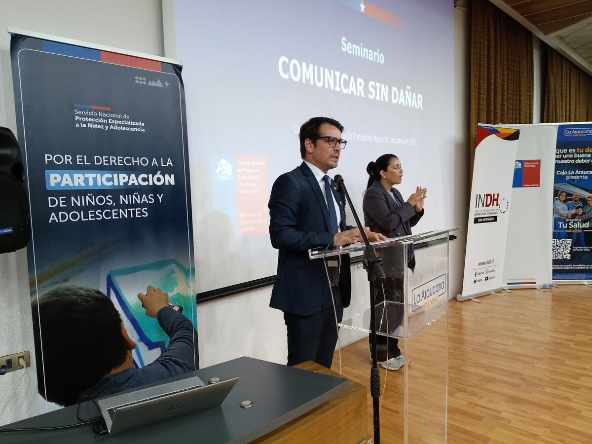 Dsocial_II's tweet photo. Niños, niñas, adolescentes, autoridades regionales, funcionarios relacionados con el tema de niñez y periodistas participaron en el Seminario Especializado "Comunicar sin Dañar", actividad multisectorial que analizó la importancia de informar con responsabilidad.
#Antofagasta https://t.co/sDfkeW8BJw
