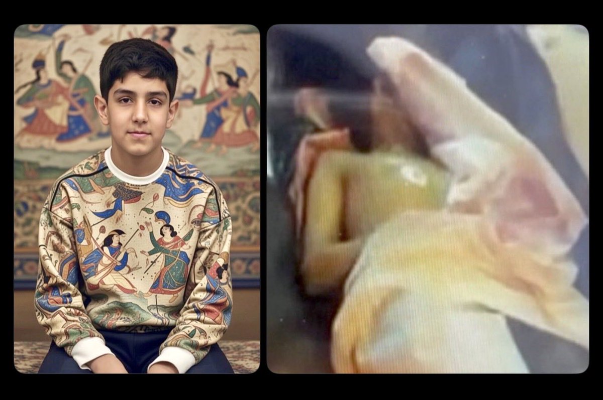 LuisMendez1078's tweet photo. A 13-year-old teenager who worked in a shoe shop and whose only wish was to buy a pair of canvas shoes… ❤️‍🩹🥀

Evil Islamic regime in Iran, slaughtered thousands of children during the uprising on Jan 8 & 9. The children having simple wishes they never could come true under the most brutal regime in all history 

#IranMassacre #IranMassacre‌2026