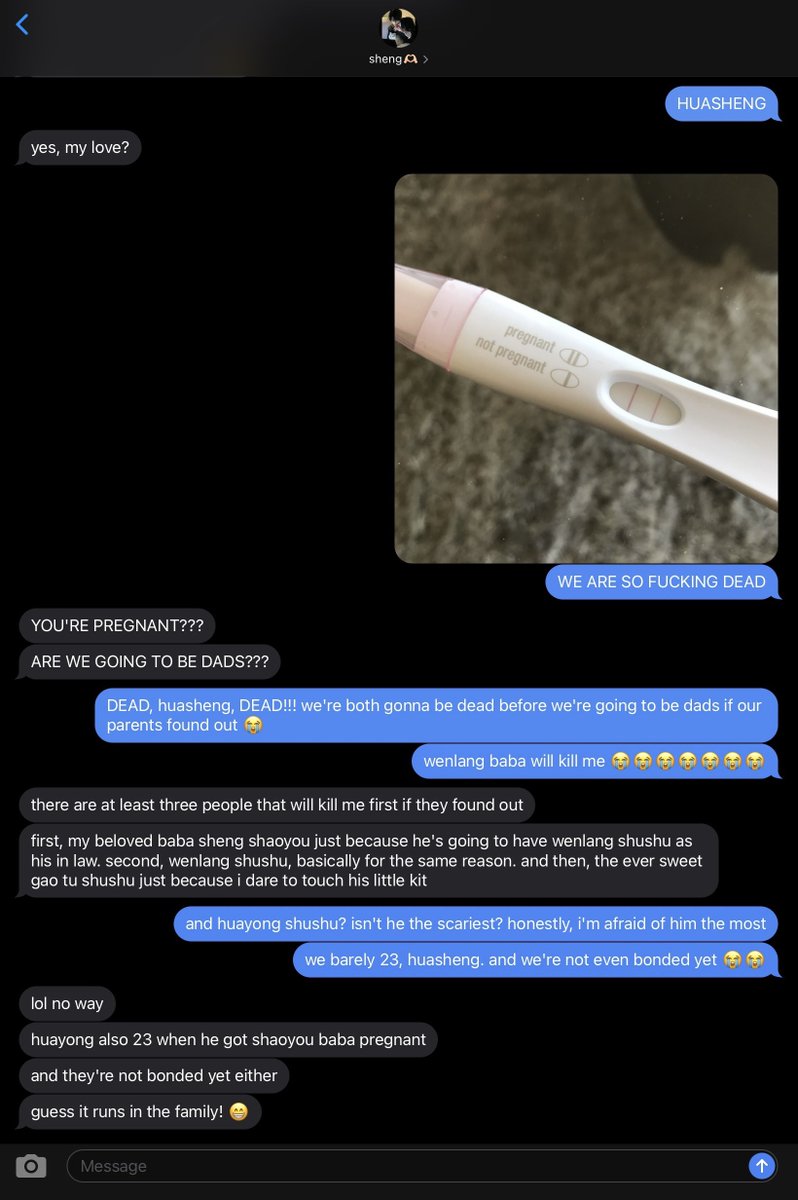 xiaoxqb's tweet photo. Pups in Love 🚼 © xiaoxqb
—  a #ShengLe #HuaSheng #LangTu social media au

Surprise! At 23, Huasheng also got someone pregnant. https://t.co/2B9SAVTMMX