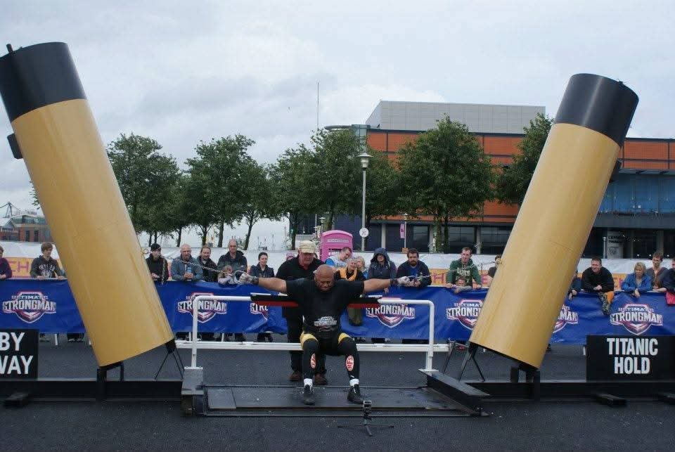 UltimateStrong's tweet photo. Thursday Throwback 

Master World Strongman Championship 2012 was the year the great Island Warrior Derek Boyer of Fiji,  lifted the crown in Belfast City. Second was the fantastic Lithuanian Antanas Abrutis and third USA's finest Chad Coy.

https://t.co/VxqjYGkAfi https://t.co/uPXaQ7KNDj
