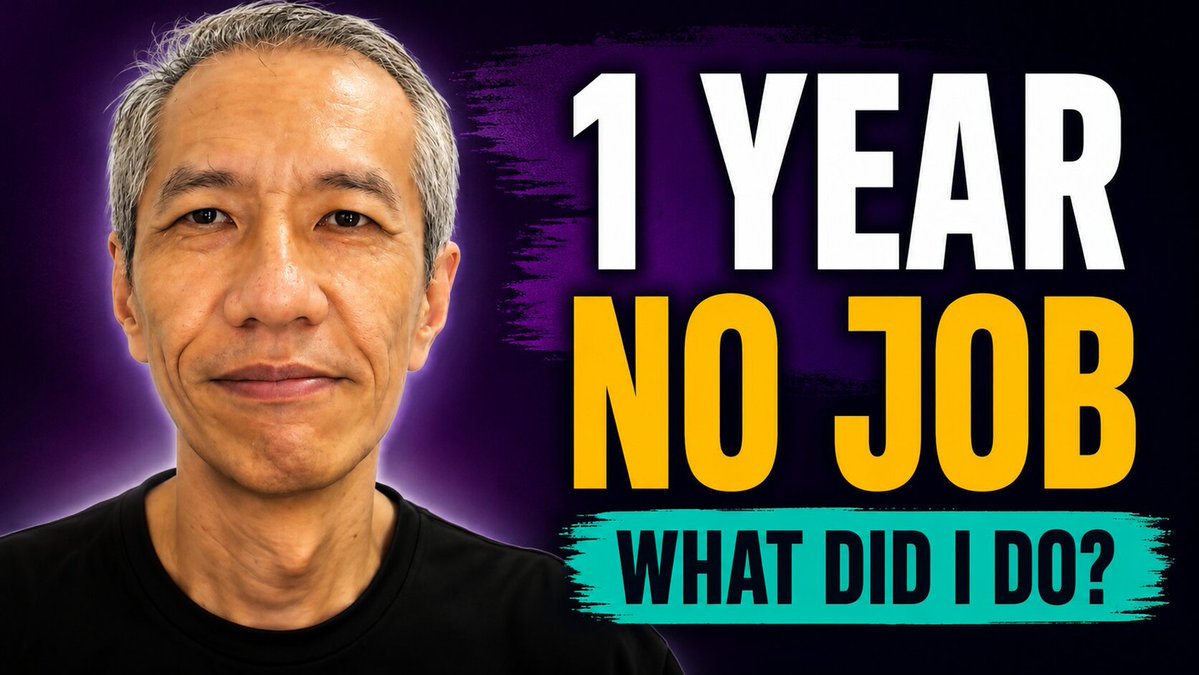 ZairaMahmood's tweet photo. One year without a job taught me how to structure life without work doing it for me. I’ve improved my health, volunteered weekly, completed courses, explored AI, and created 44 videos. If you didn’t need to work, how would you spend your time? https://t.co/BmDmxG2wCL