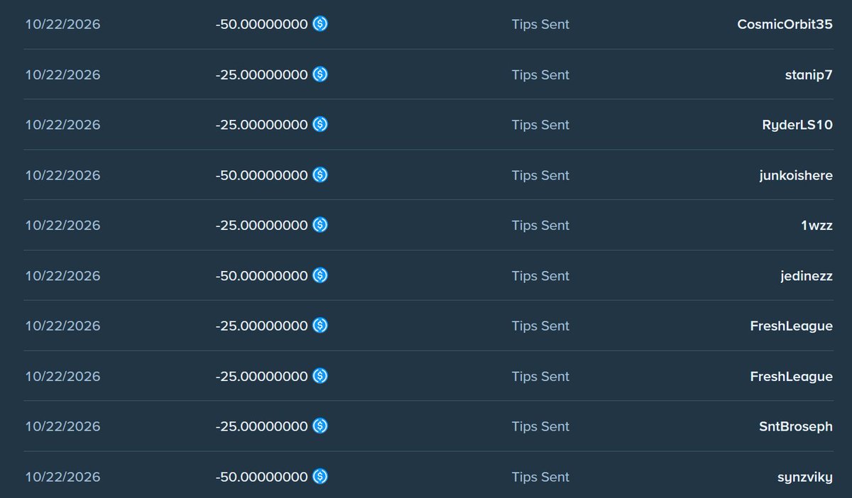 Colorful_Play's tweet photo. @Stake @StakeUsa You survived!

Yourcarson
synzviky (2x prize)
SntBroseph
FreshLeague (2x prize)
jedinezz (2x prize)
1wzz
Junkoishere (2x prize)
RyderLS10
stanip7
CosmicOrbit35 (2x prize)

Check your balance 🎁 https://t.co/60E64ASVJx
