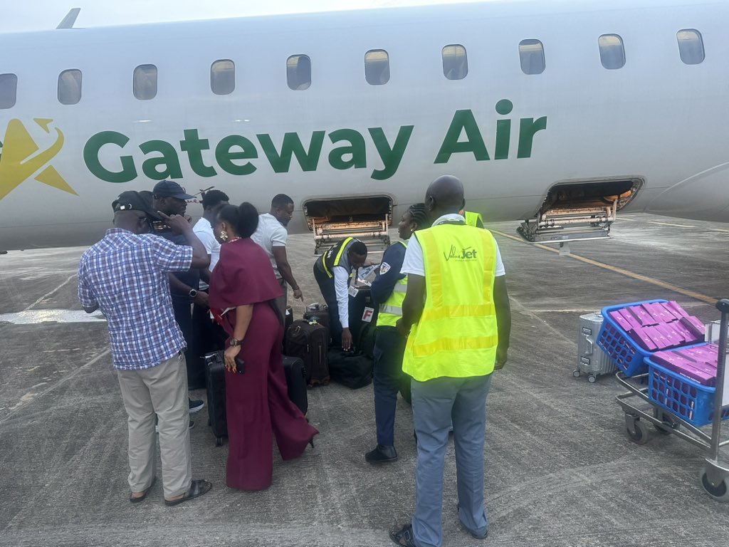 DrJoeAbah's tweet photo. I can’t remember which airline I was complaining about when some people told me to try Value Jet. They said they were quite reliable. So, I decided to try them today. 

Value Jet 4pm flight from Abuja to Lagos. Boarding was announced just after 4pm. We all got to the foot of the aircraft and the plane couldn’t take everyone. It turns out they had combined two flights. Some people were told at the foot of the plane that they couldn’t go on the flight. 

They took our hand luggages at the foot of the aircraft because the cabins, according to them, the cabins were full. We were not given any luggage tags. I asked and they said there was no need. 

As I boarded, they asked to see my boarding pass and said “Free seating after Row 8.” I asked, “What do you mean? I am in Business Class, seat 5A.” They found me a seat at 2A.

When we were seated, they announced we were going to Lagos via Iperu, Ogun State. The lady Prof that sat next to me said we were taking the scenic route and we both laughed when they announced that we should sit back and relax.😀 

When we got to Iperu, those of us going to Lagos were asked to stay onboard. It turns out that some people who were going to Lagos with us were planning to then go on to the Ijebu and Ikene axis from there. Given the unexpected detour to Iperu, they took the opportunity to disembark there. My process and quality assurance mind went to the integrity of the flight manifest. 

I had a window seat and just happened to see my hand luggage being taken to the terminal. Because it is an all-Aluminum case, it is rather distinctive and easily distinguishable. I had to shout. They said they would sort it out and would ask for all the bags to be brought back. That took another 10 minutes.

When all the bags were brought back, we were then asked to disembark to identify our luggage. Some passengers had a few choice words for them.😀 They wondered what would have happened if I hadn’t seen my bag being taken to the terminal at Iperu.

When we eventually re-boarded, they then made the usual apology for the delay “for operational reasons.” One guy shouted “Operational reasons kee you there!”😂 There were shouts of “fraud”, “scam” and “deceit” from the back.

At 7:07 pm, three hours after boarding, we finally landed in Lagos.

Somehow, I am not even in the mood to make wahala today. I just want to get to my hotel and have a cold beer.😀