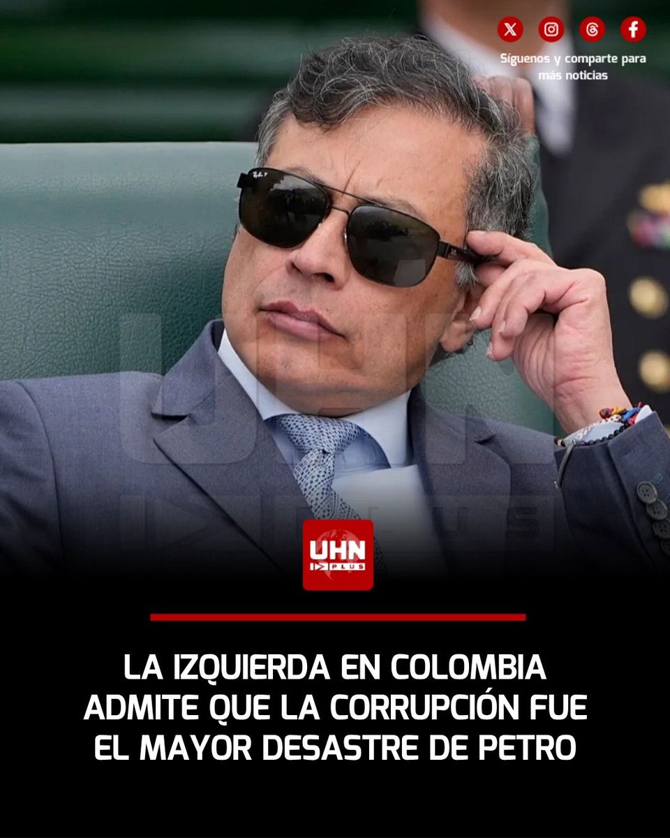 UHN_Plus's tweet photo. 🇨🇴‼️ | Salpicado por el desastre, Iván Cepeda admitió que la corrupción descarada fue el mayor sello del gobierno de Gustavo Petro. Tras la aplastante derrota que llevó a la presidencia a Abelardo de la Espriella, la cúpula del Pacto Histórico pretende lavarse las manos y maquillar los multimillonarios escándalos del petrismo, buscando reagrupar sus filas para sobrevivir políticamente en las elecciones territoriales.
