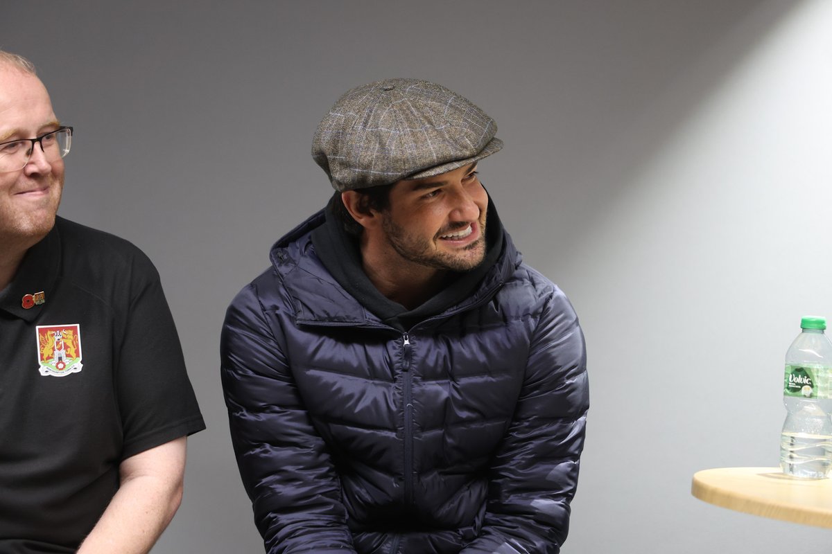 ntfc's tweet photo. 🙌 Joao and Tim have also welcomed @Pato to the Tollers Lounge this evening!

Pato told the supporters in attendance he is delighted to be here and is looking forward his involvement at Sixfields 🤝

New leather. Same soul 🇧🇷👞

#ShoeArmy 👞 https://t.co/oOfpsQGzHD