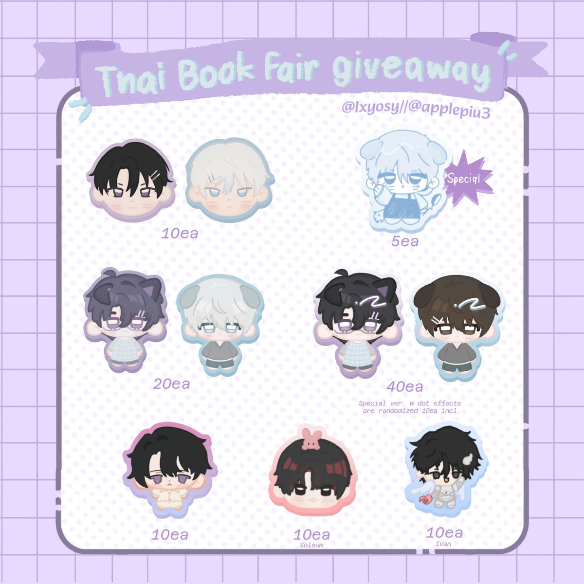 applepiu3's tweet photo. へ  ♡       Giveaway THGLL
         ૮  >  <)           23 oct : all day ~
          /  ⁻  ៸|            มารับกันได้นะคะ o(^▽^)o                 
     乀(ˍ, ل ل   

(つД`)ノ💜 #ฮันเตอร์อยากใช้ชีวิตอย่างสงบ #กระบวยฮันเตอร์ https://t.co/yaInEdII61