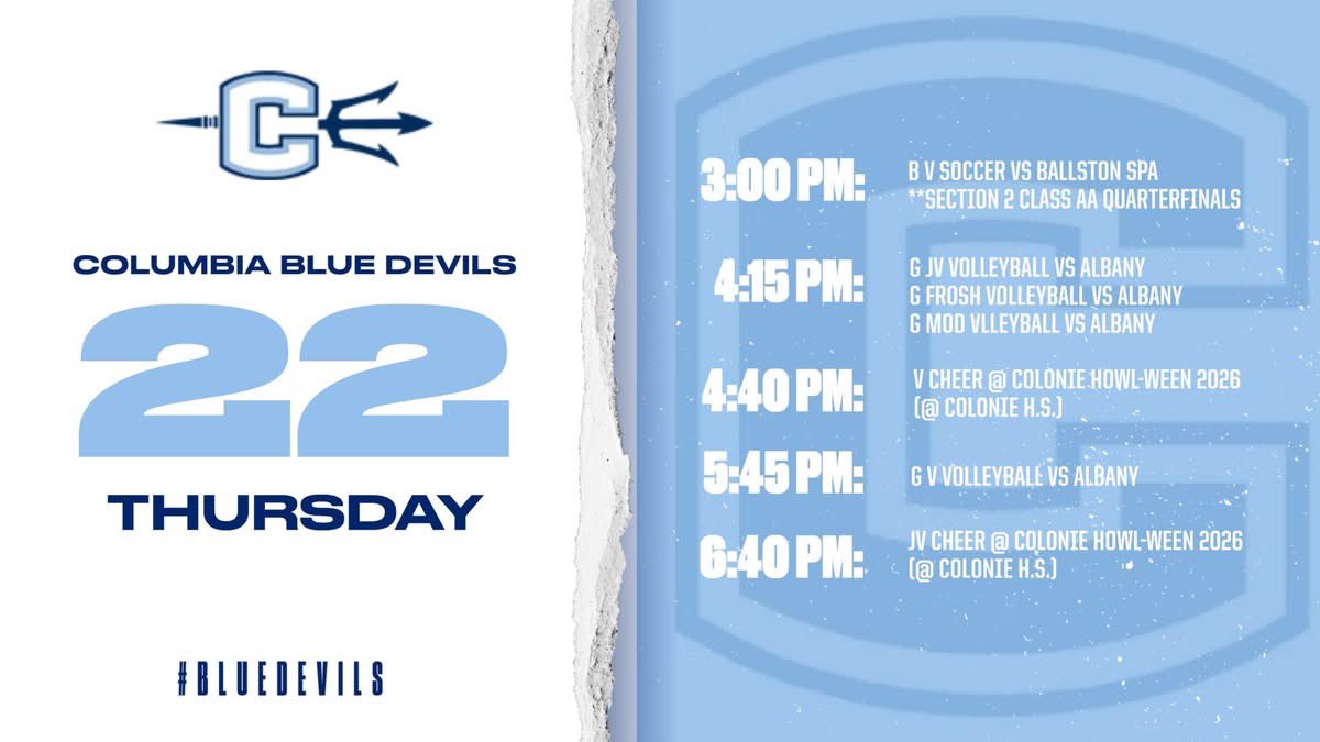BlueDevils_CHS1's tweet photo. Columbia Blue Devils Athletic Schedule: https://t.co/vT5cMNg2rP