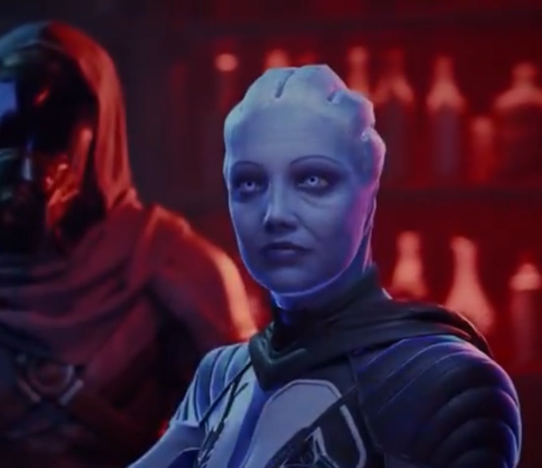 Citadel_Base's tweet photo. Last Mass Effect post but what the fuck did they do to Liara?? 😭

Samara was like two hundred years older and didn't look half as haggard. https://t.co/ZUQpY7U7dI