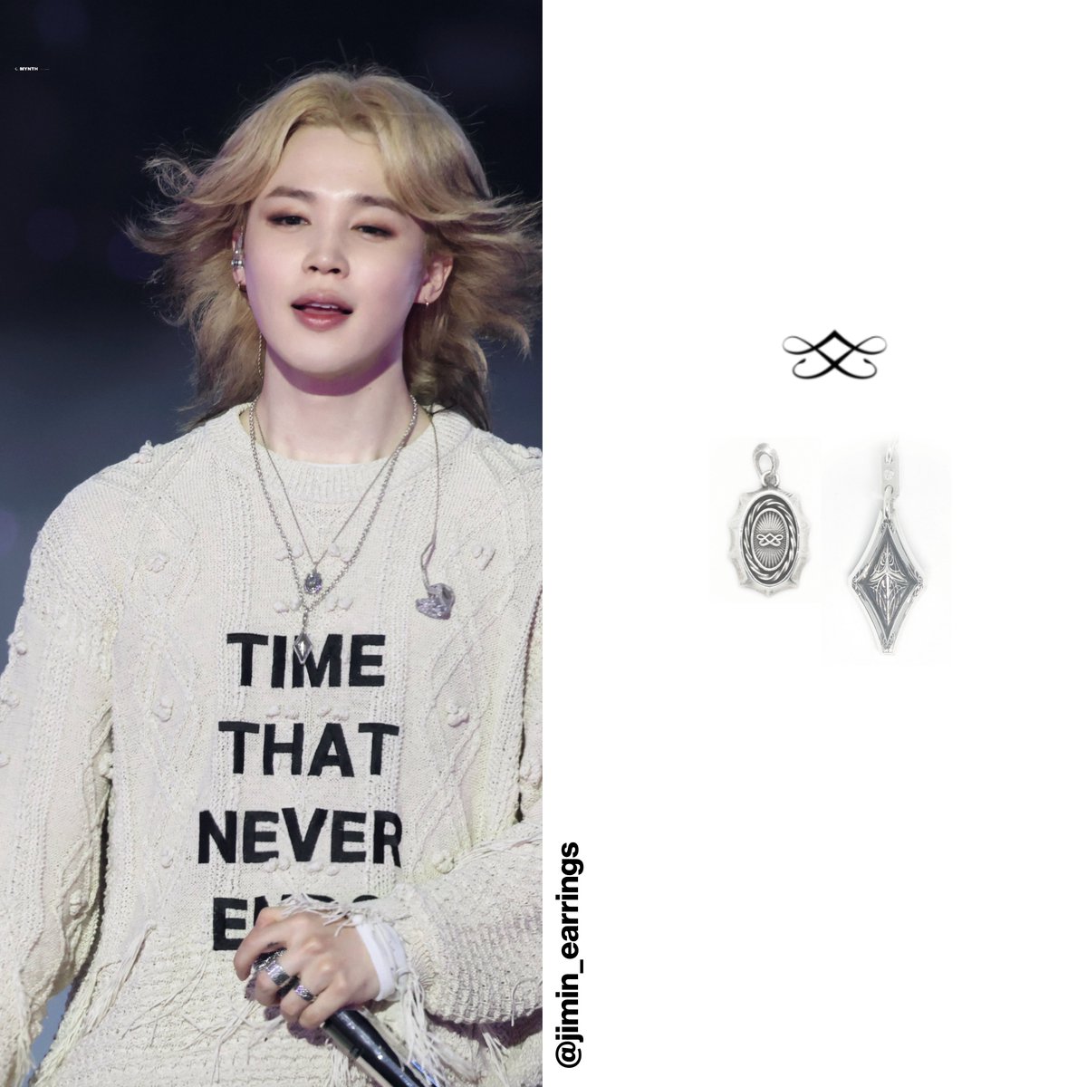 Jimin_Earrings's tweet photo. BTS 'Arirang' concert in Buenos Aires – Day 1 [261021]

NARMOR charms in .925 sterling silver 
• Sunflower Radial charm
• Dia Shield charm with moissanite 

#JIMIN #JiminJewelryBox #지민 #박지민 https://t.co/QA3nIaNSwI