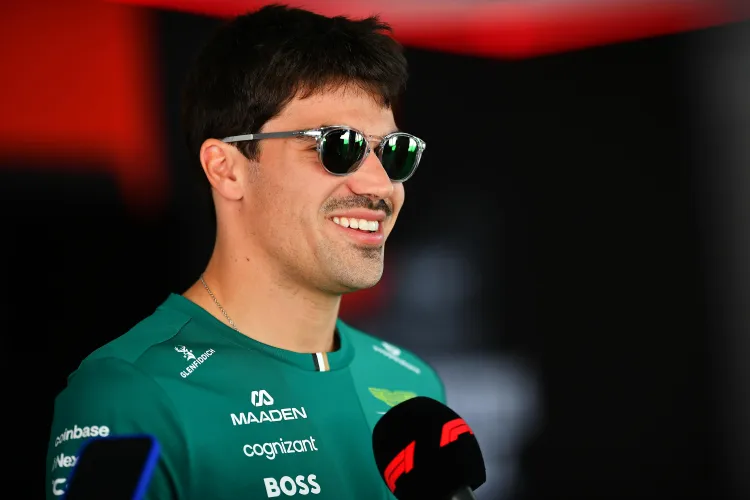Nachez98's tweet photo. 🚨 Lance Stroll ha probado el coche de 2027 en el simulador esta semana y se muestra MUY ILUSIONADO

‼️ "Es FANTÁSTICO todo lo que está sucediendo en la fábrica, tenemos ideas geniales en desarrollo"

👉 "Tenemos un gran futuro por delante como equipo"

📰 @SBNation https://t.co/U8mfMkhEhN