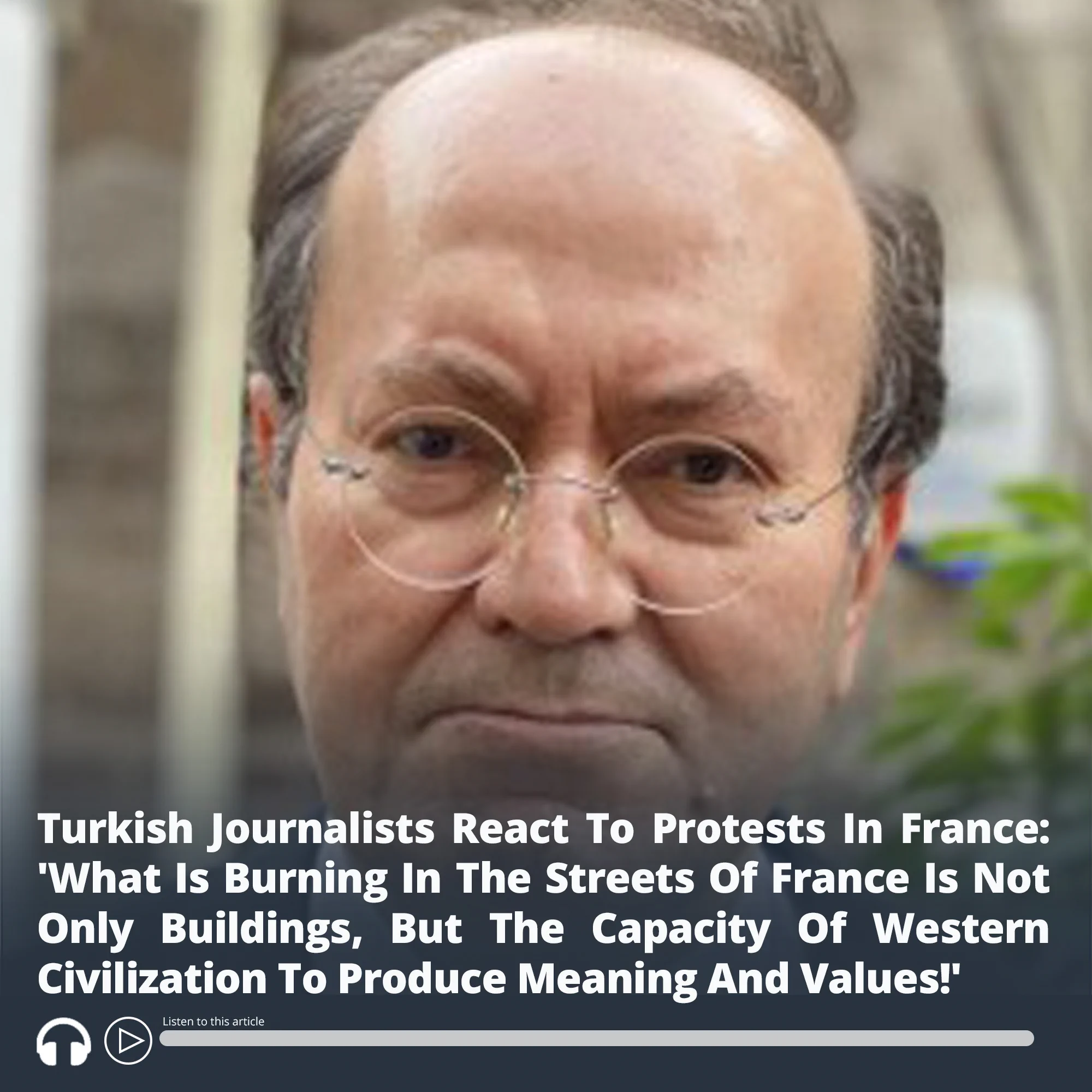 MEMRI on X: "#ICYMI: #Turkish Journalists React To Protests In #France ...