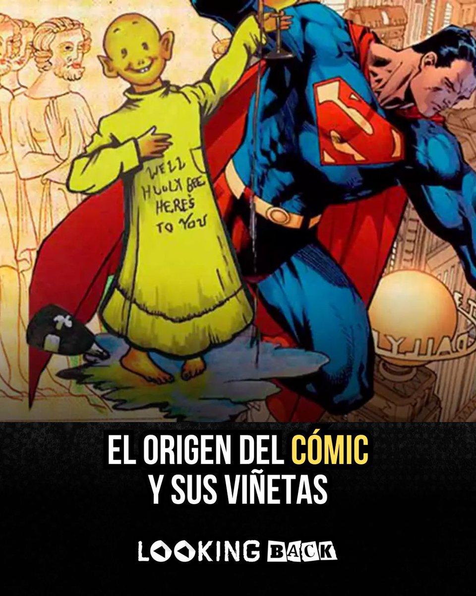 lookingback95's tweet photo. ¿Sabías que los cómics vienen desde la Biblia de Velislav en el siglo XIV? 📖✨ Un viaje alucinante por las viñetas que marcaron nuestras vidas. ¡Ven a leer los detalles! 💬👇 https://t.co/RtoKTKqYG2 #Cómics #Nostalgia https://t.co/zrG9noFIf9
