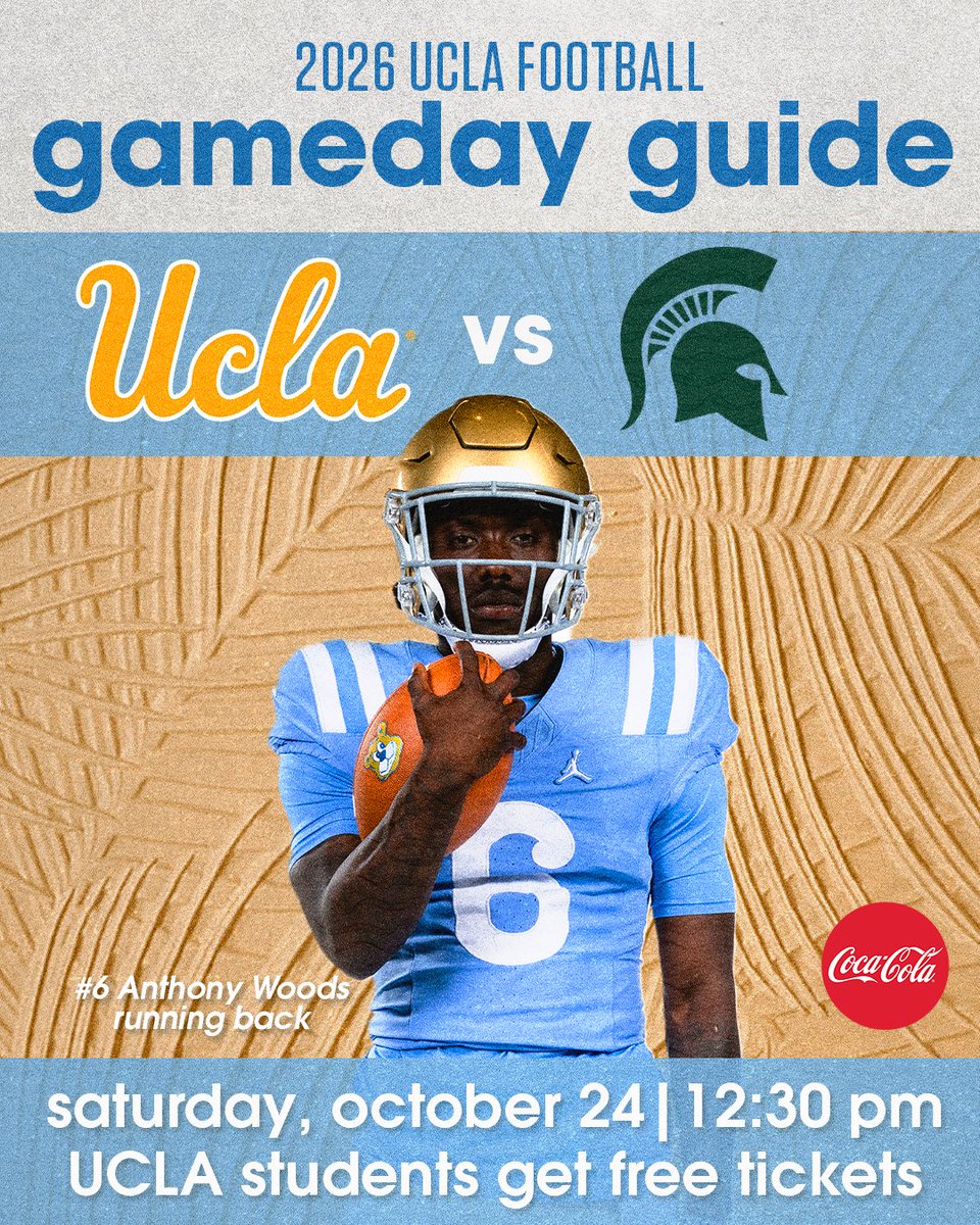 BruWin_Rewards's tweet photo. PACK THE ROSE BOWL FOR THE 6-0 UCLA BRUINS!🐻

Don’t miss the pregame BruinFest concert headlined by Ship Wrek at 11am! Get tickets at https://t.co/1DAEh5xSon https://t.co/MY97JW3x0a