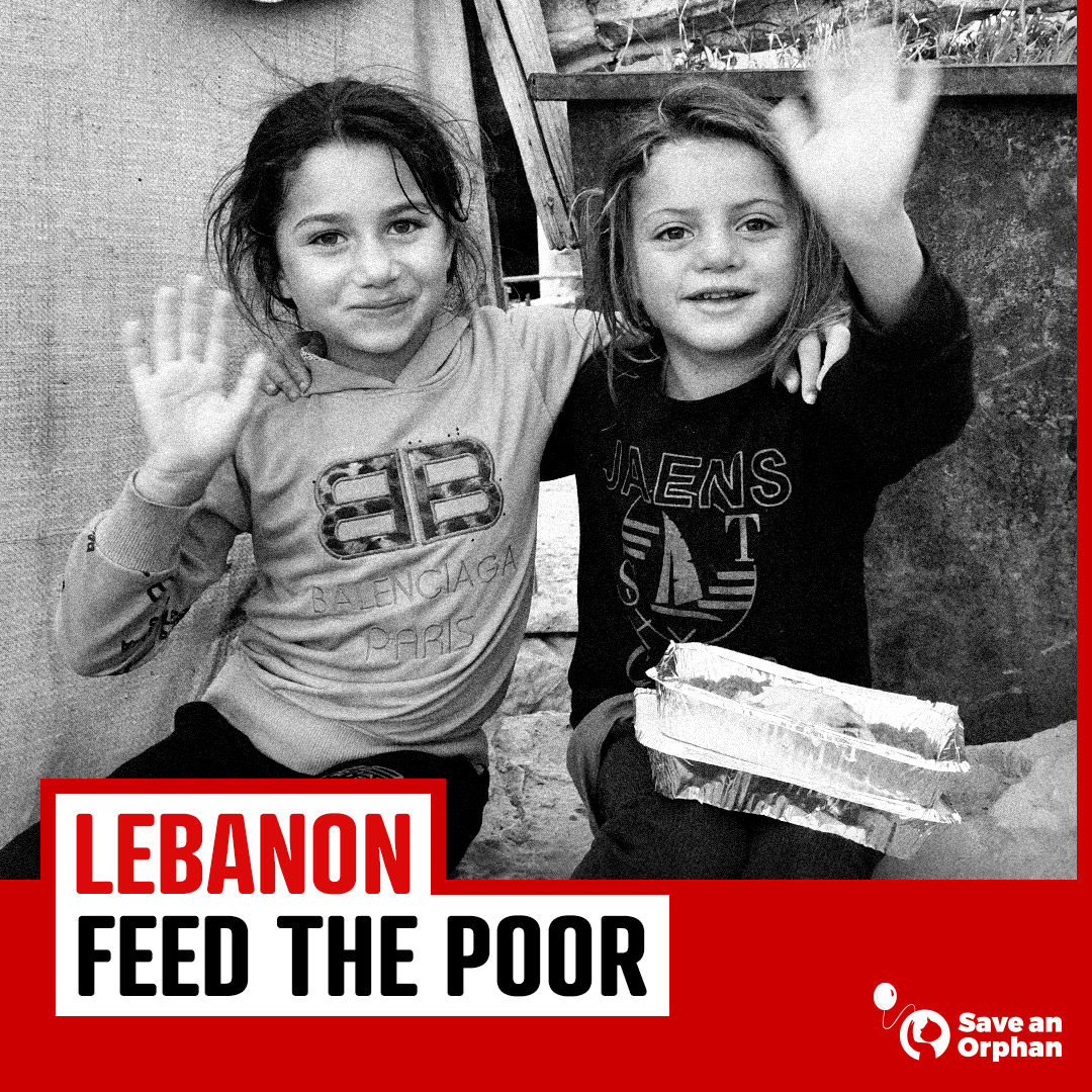 SaveAnOrphan's tweet photo. Right now families in Lebanon are missing meals.
Just £1 can put food in front of someone who's struggling.
https://t.co/2t8V59rK93 https://t.co/vSz6asIE9Z